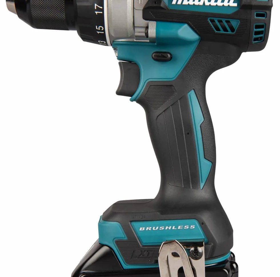 Makita Akku-Schlagbohrschrauber DHP492Z 18V - Bürstenloser Schlagbohrschrauber, 130 Nm Drehmoment, 2 Gänge, LED-Licht, ohne Akku & Ladegerät