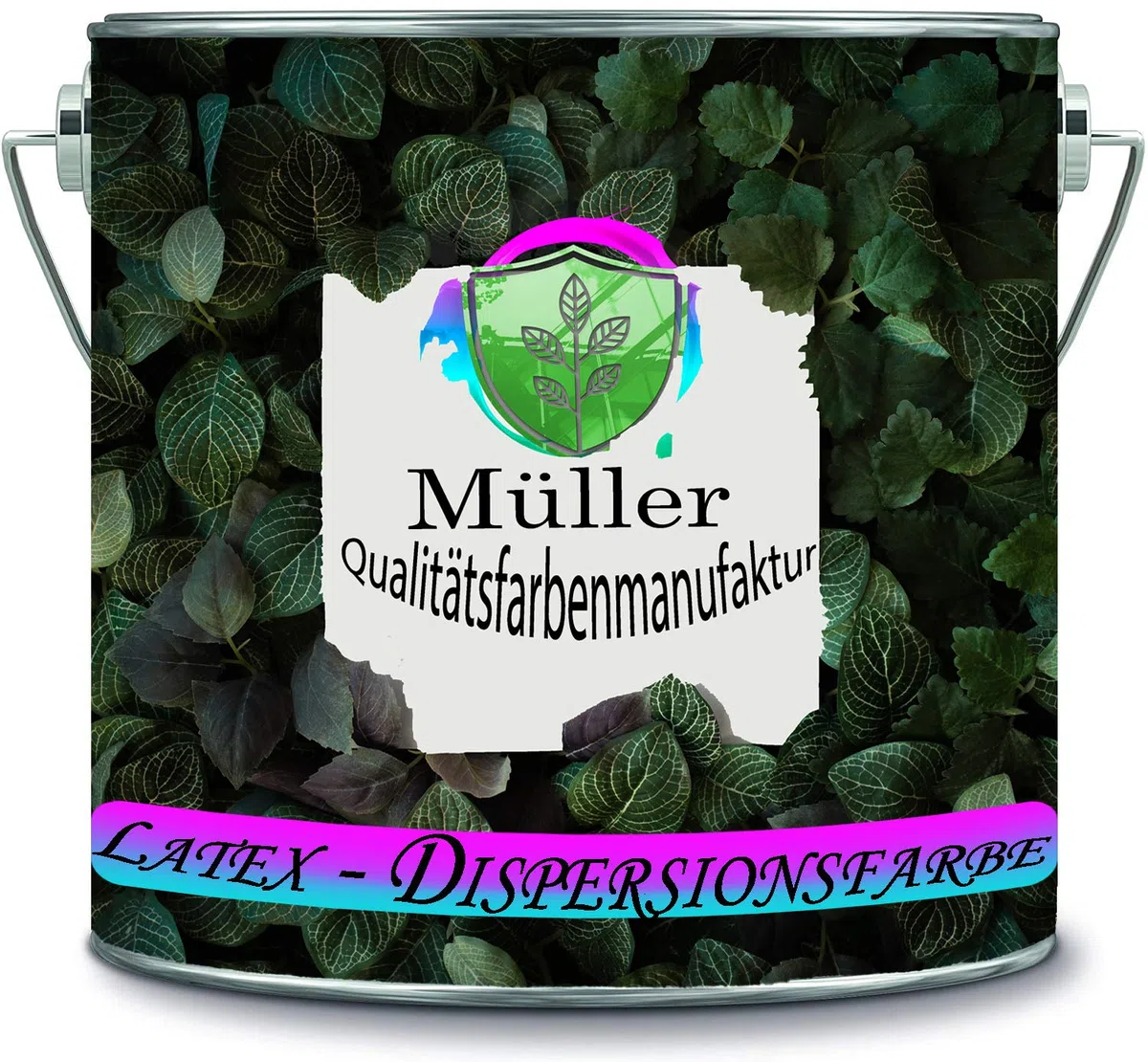 Müller Qualitätsfarbe Latexfarbe Dispersionsfarbe strapazierfähige abwaschbare Wandfarbe in vielen exklusiven Farbtönen (10 l, Sonnen Gelb)