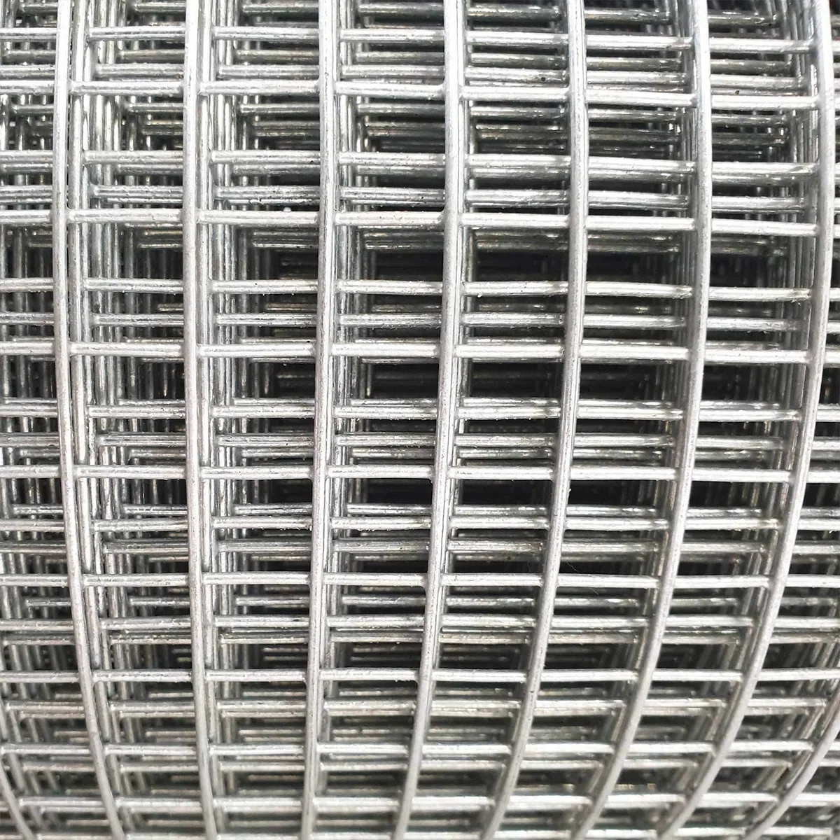 Garmix Volierendraht Verzinkt 25x25mm Drahtgitter 4-Eck Maschendraht (100cm x 25m, 1,45mm)