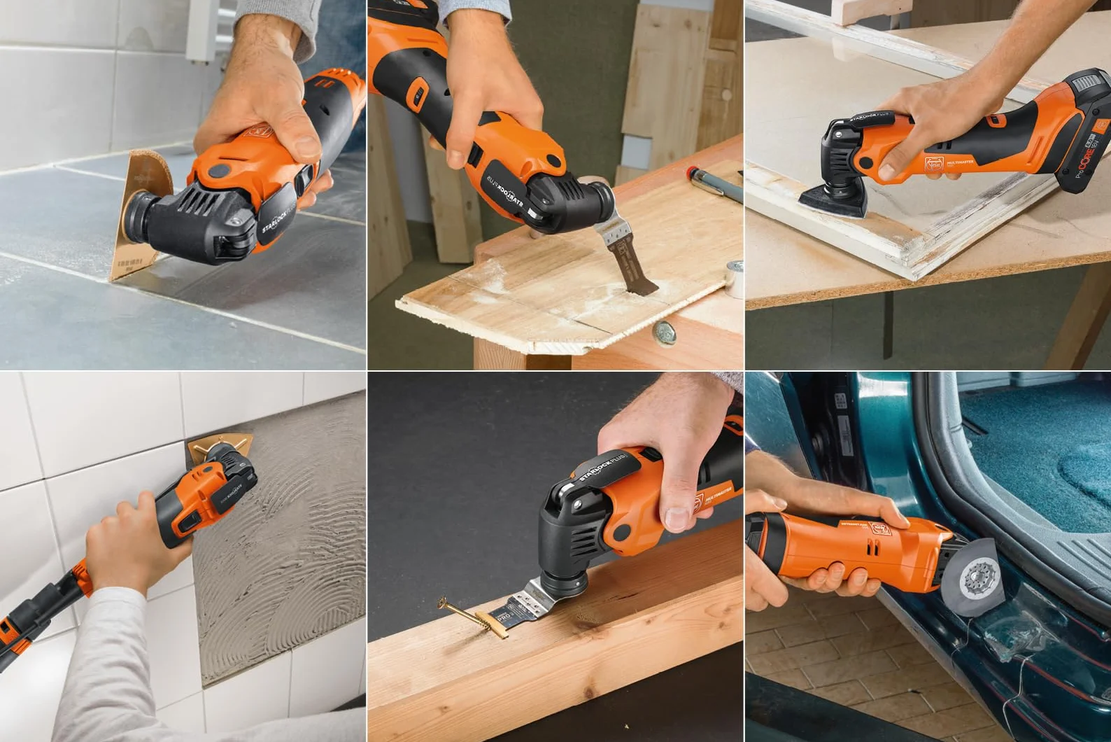 Fein Akku Multimaster AMM 700 MAX TOP AS (18 V, ohne Akku, AMPShare, StarlockMax, Multitool inkl. Zubehör-Set 60-teilig für Holz, Kunstsoff + Metall, Multifunktionswerkzeug, in L-Boxx) 71293663000