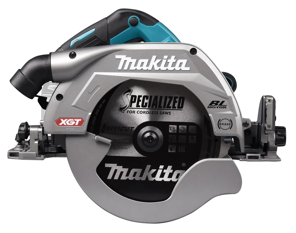 Makita HS009GZ Akku-Handkreissäge 40V max. (ohne Akkus, ohne Ladegerät), Petrol