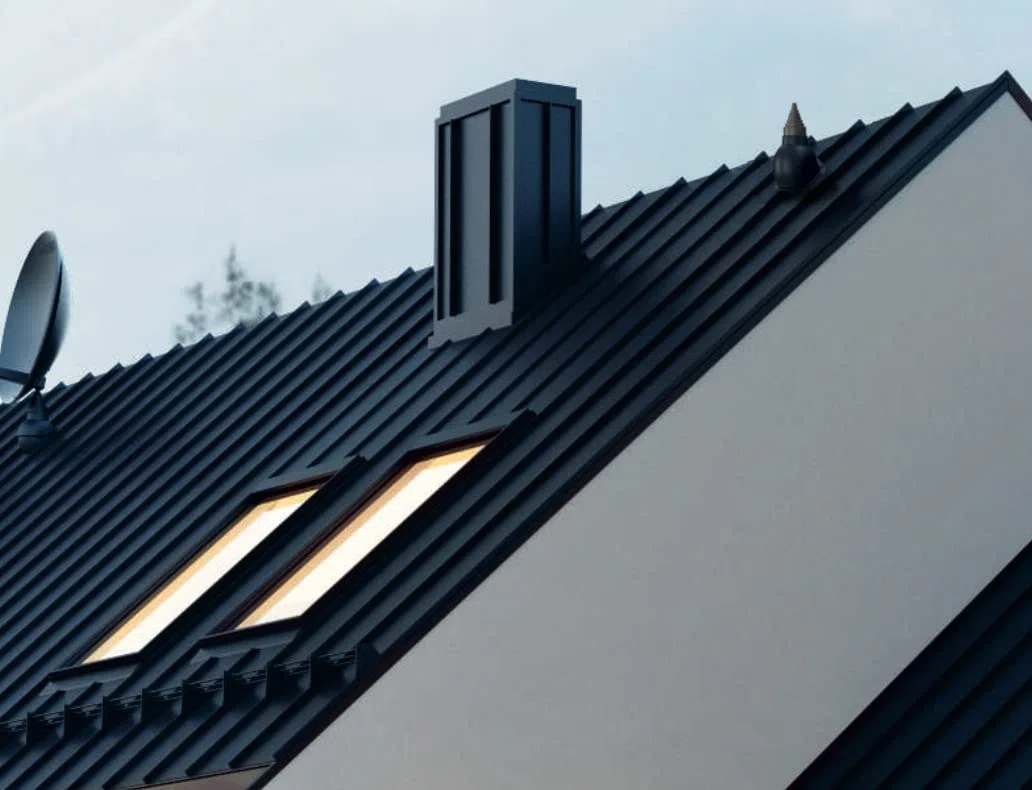 Antenadurchführung für Biberschwanzziegel in Doppeldeckung Antenadurchgang Dachdurchgang Dichtung (RAL 3009 - Rot)