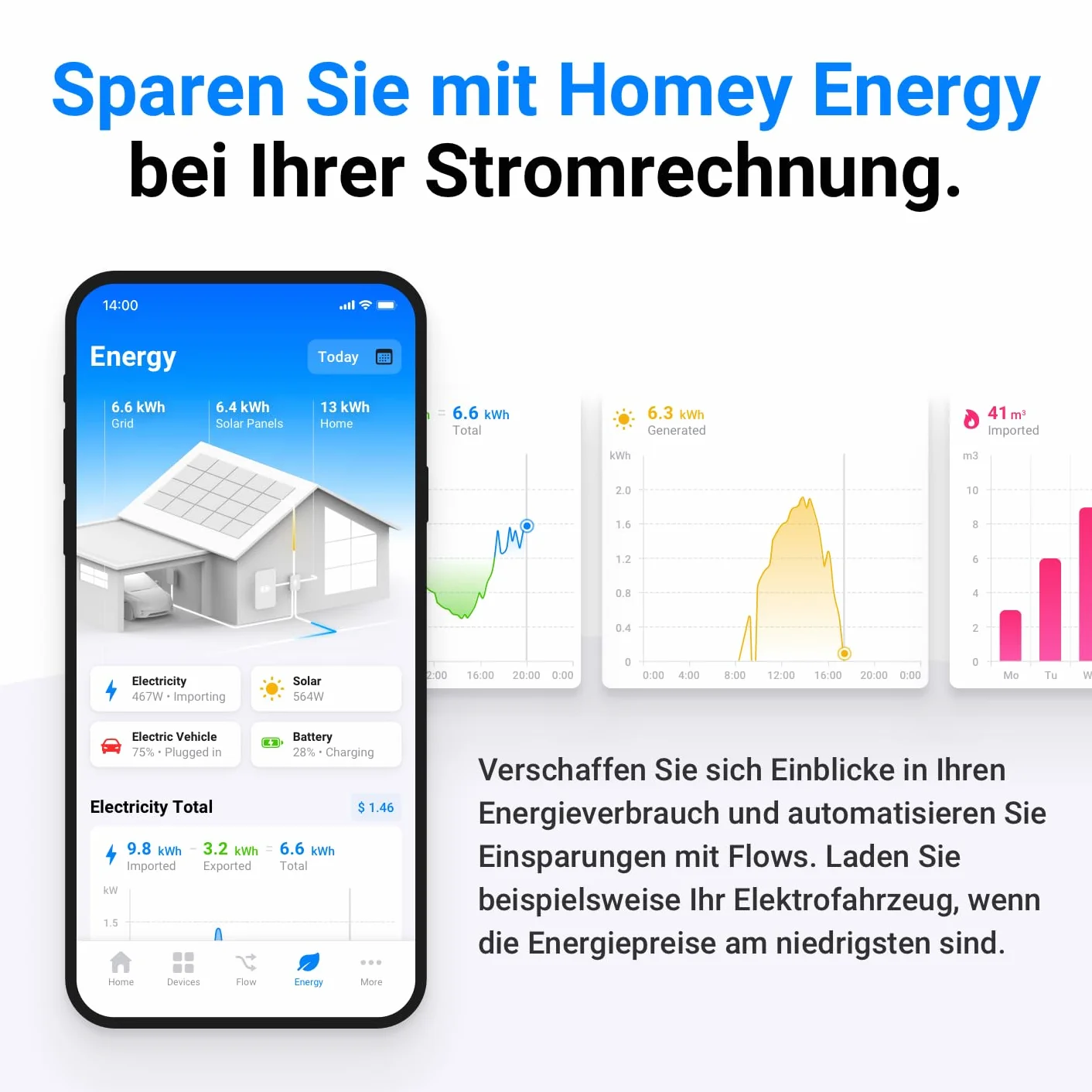 Homey Pro (2026) | Smart Home Hub für Hausautomation – Unterstützt Z-Wave Plus, Zigbee, Wi-Fi, BLE, 433 MHz, Infrarot, Matter & Thread. Kompatibel mit Siri, Alexa & Google Home.