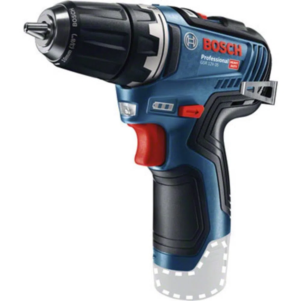 Bosch Professional 12V System Akku-Bohrschrauber GSR 12V-35 (ohne Akku/ Ladegerät)