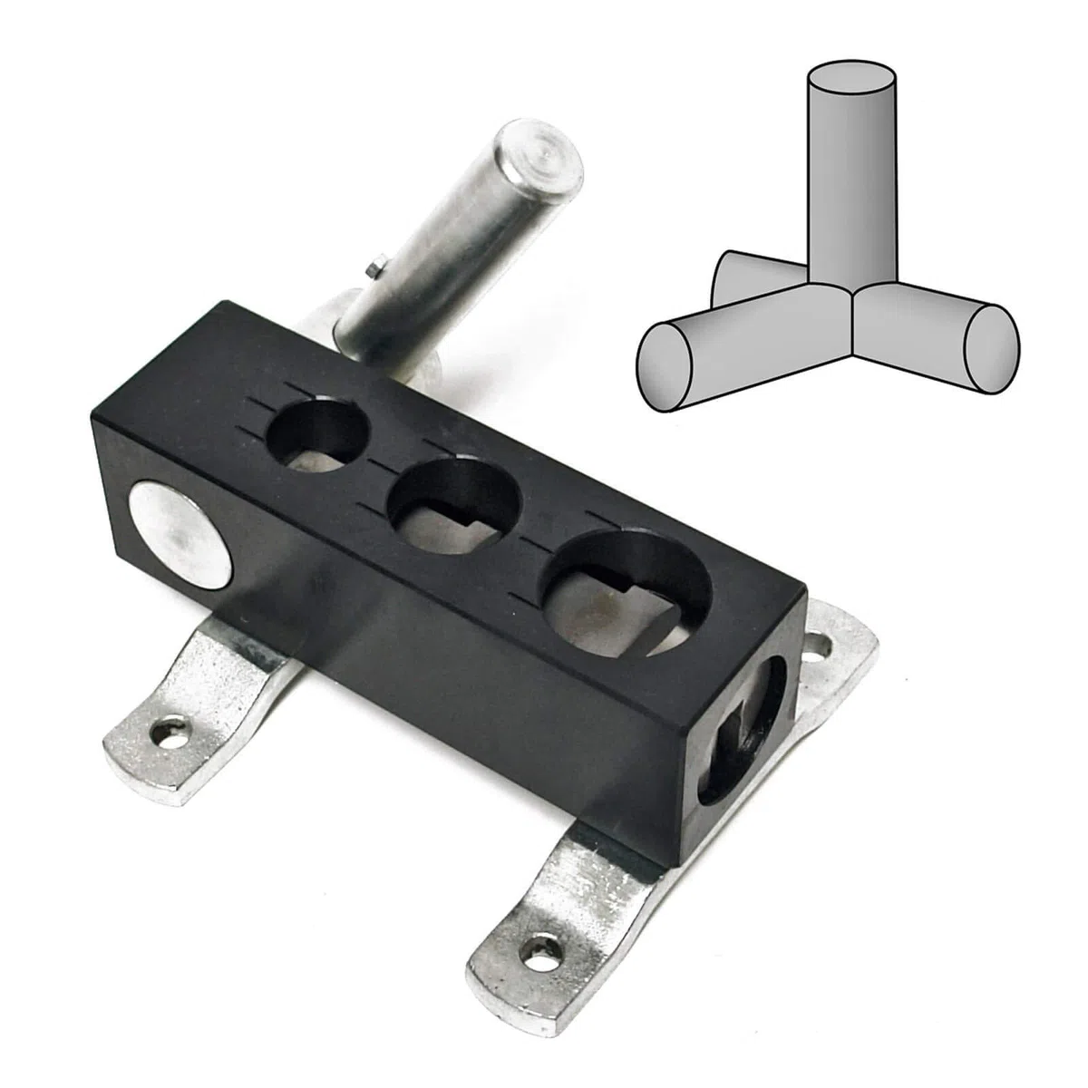 DEMA Rohrausklinker 3/4–1 1/4 Zoll – Rohrausschneider, Ausklinkergerät, Rohrbearbeitungswerkzeug – präzise, robust, effizient – für Handwerk & Bau