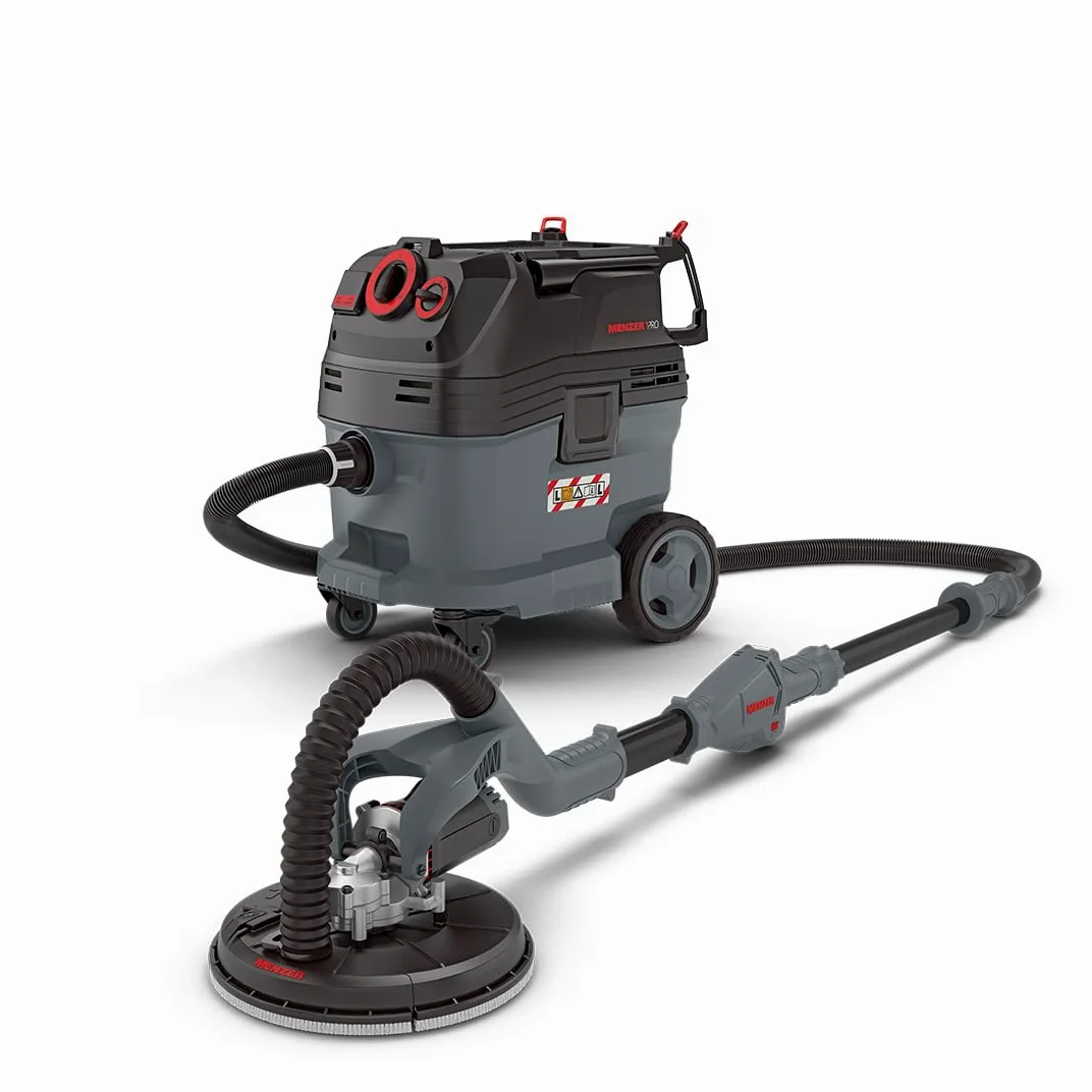 MENZER Trockenbau Schleifsystem Dustfree mit LHS 225 + VCL 530 PRO Antistatic