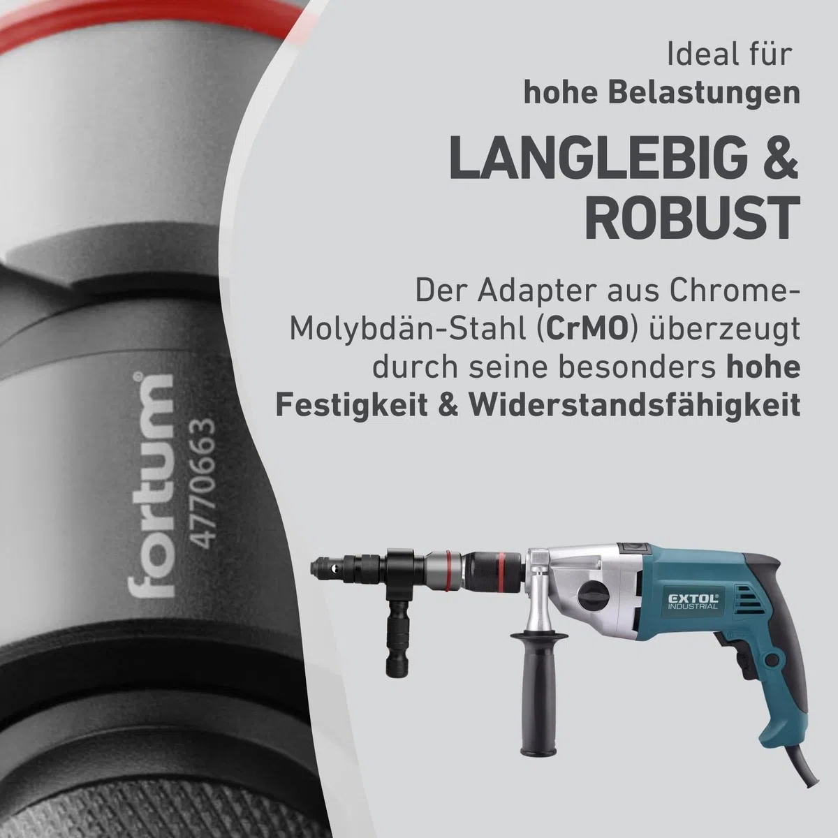 Nietaufsatz für Akkuschrauber & Bohrmaschine I Nietgerät für Blindnieten aus Alu, Kupfer, Stahl & Edelstahl I Blindnietvorsatz für 2,4-6,4 mm Nieten I Nietpistole Adapter