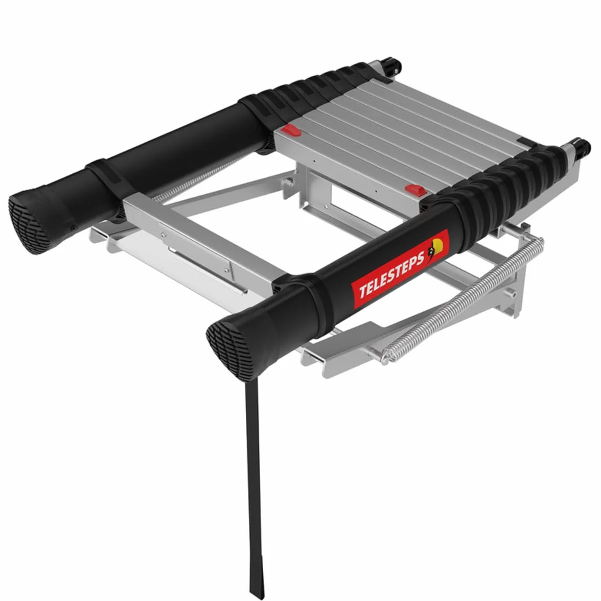 Dachbodenleiter 2,45m von TELESTEPS I Made in Sweden I Loft Line I Kompakte Qualitätsleiter mit patentiertem Premium Design I Anti-Rutschprofil I EN 14975 I 72324-541
