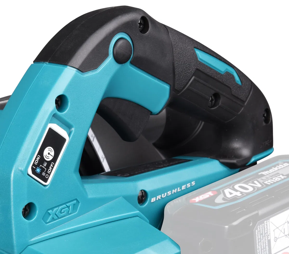 Makita HS009GZ Akku-Handkreissäge 40V max. (ohne Akkus, ohne Ladegerät), Petrol
