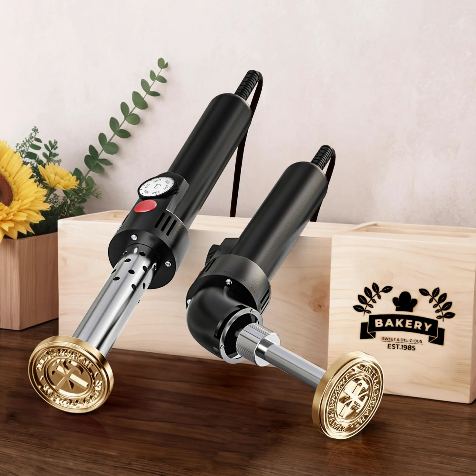 Brauch Elektrisch Brennstempel FüR Holz - Brandeisen FüR Holz Logo, Holzbearbeitungswerkzeuge, Geschenke FüR Holzbearbeitungsbegeisterte (Logo Hochladen)