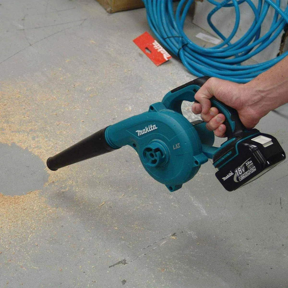 Makita DUB185RT tools, 18 V, Grun