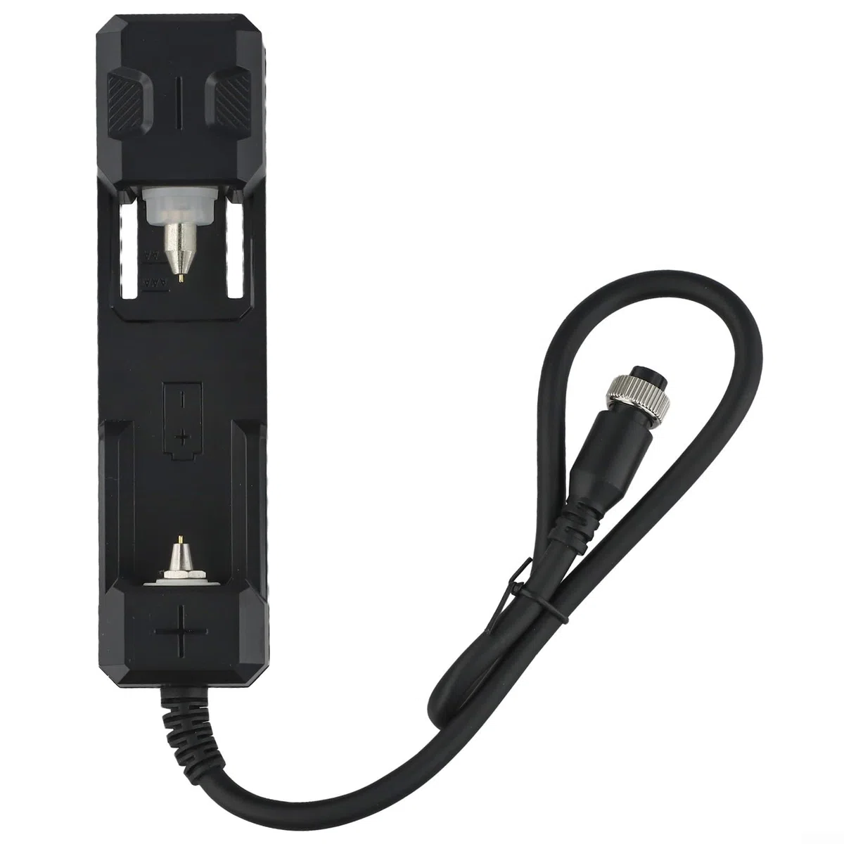 HRM-10 Interner Widerstandsmesser für Lithium-Batterien, 0–100 V Gleichspannung & 0–200 Ω Widerstandsprüfer mit Kelvin-Clips, Farbbildschirm und Datenexport (C)