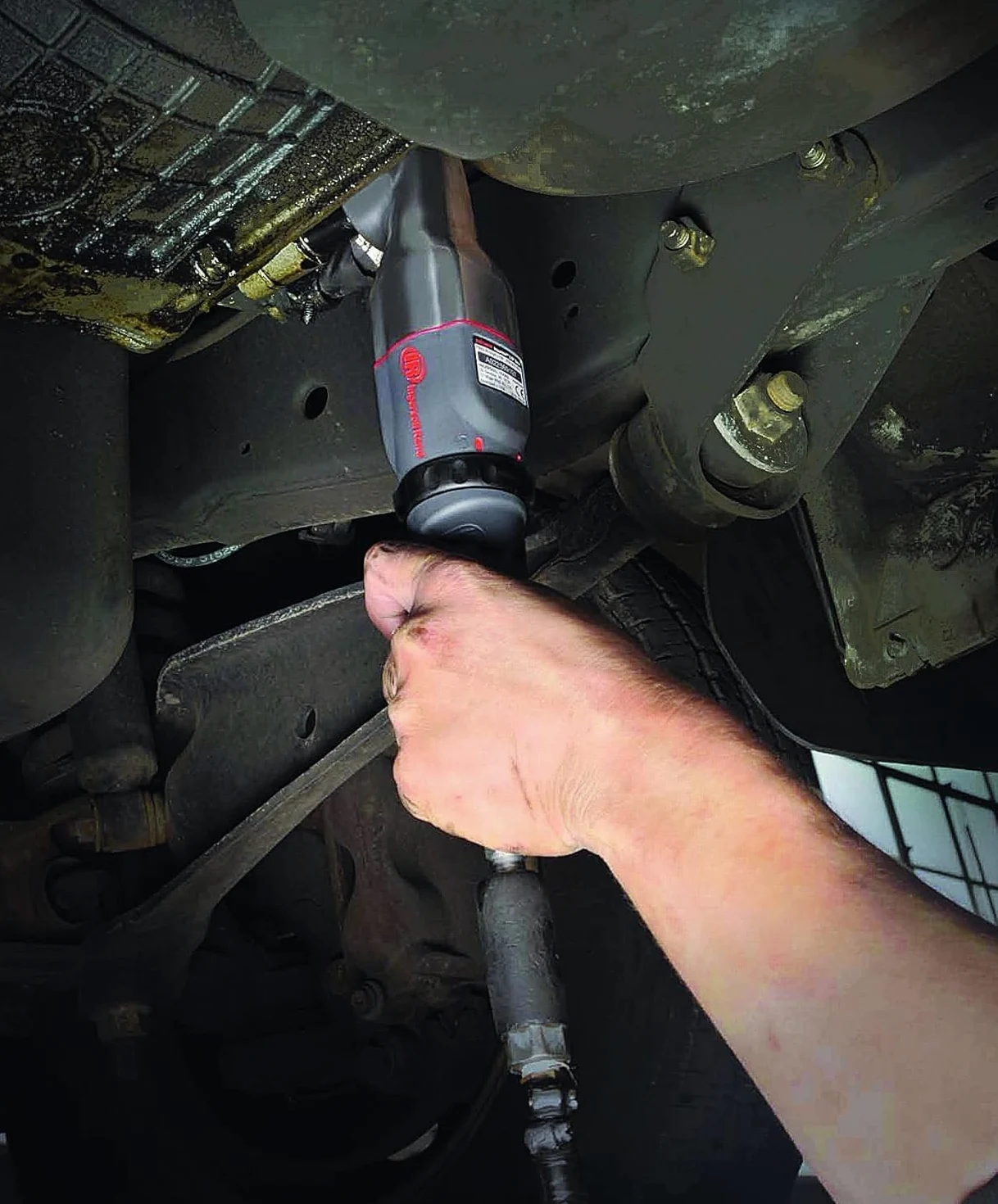 Ingersoll-Rand Druckluft-Ratschenschrauber 2025MAX, 1/2" leistungsstarker pneumatischer Winkelschlagschrauber, 244 Nm und 7100 U/min