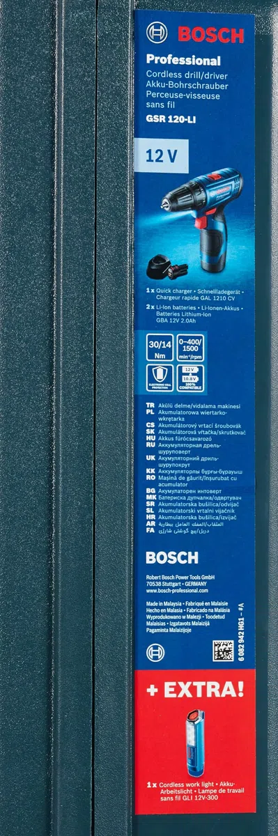 BOSCH GSR 120-LI + GLI