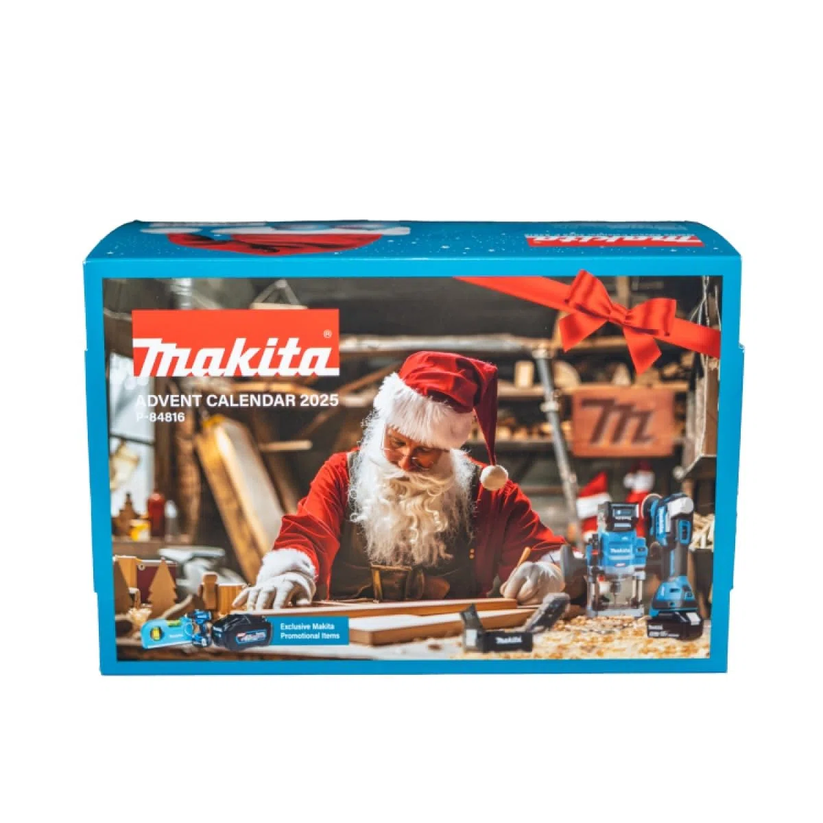MAKITA Adventskalender 2025 Männer, mit 77-teilige Werkzeugset, Handwerkzeug Advent Kalender Werkzeug, Bohrer-Set, für Herren und Mann, Advent Calendar, Weihnachtskalender 2025 (WERT : 250€)
