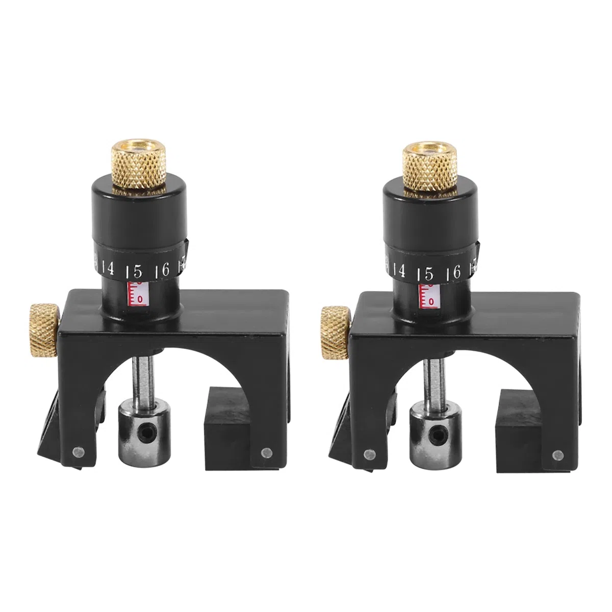 2X verstellbares Hobelmesser Cutter Kalibrator Einstelllehre Messgerät Holzbearbeitung Werkzeug