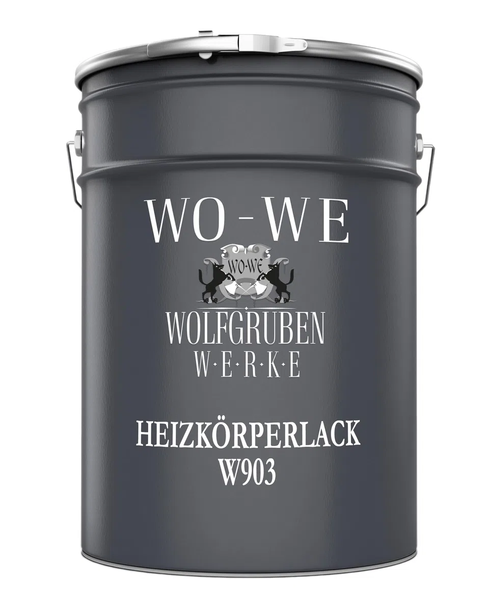 Heizkörperlack Heizungsfarbe W903 Licht-GRAU ähnl. RAL 7035-10 Liter