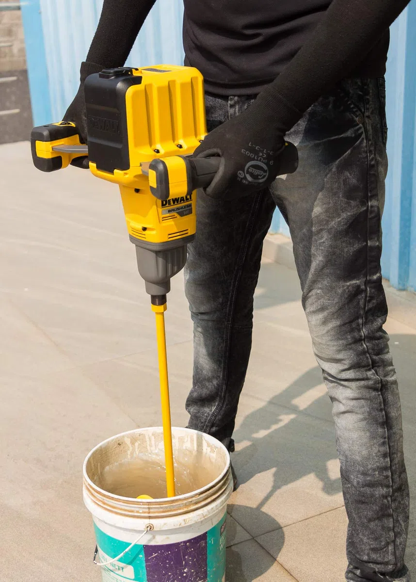 DeWalt XR Flexvolt-Mischer DCD240X2-QW Batteriemischer Farbe