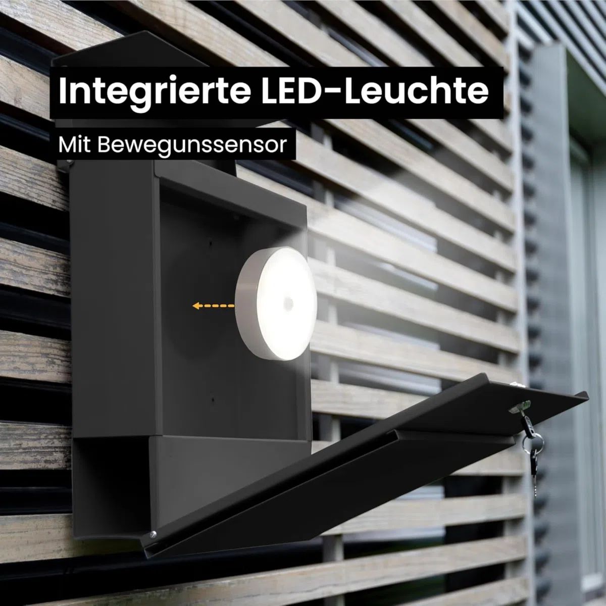 Radius Designer Briefkasten Letterman 6 Anthrazit, personalisierte Lasergravur - wetterfester pulverbeschichteter Stahl - mit Zeitungsfach - inkl. Montageset - 10 Jahre Funktions- & Korrosionsgarantie