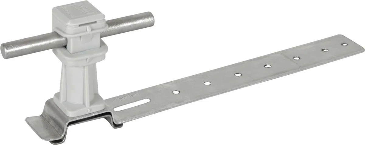 Dehn 204170 - Dachhalterung Snap 205/36 mm, Grau, Aluminium