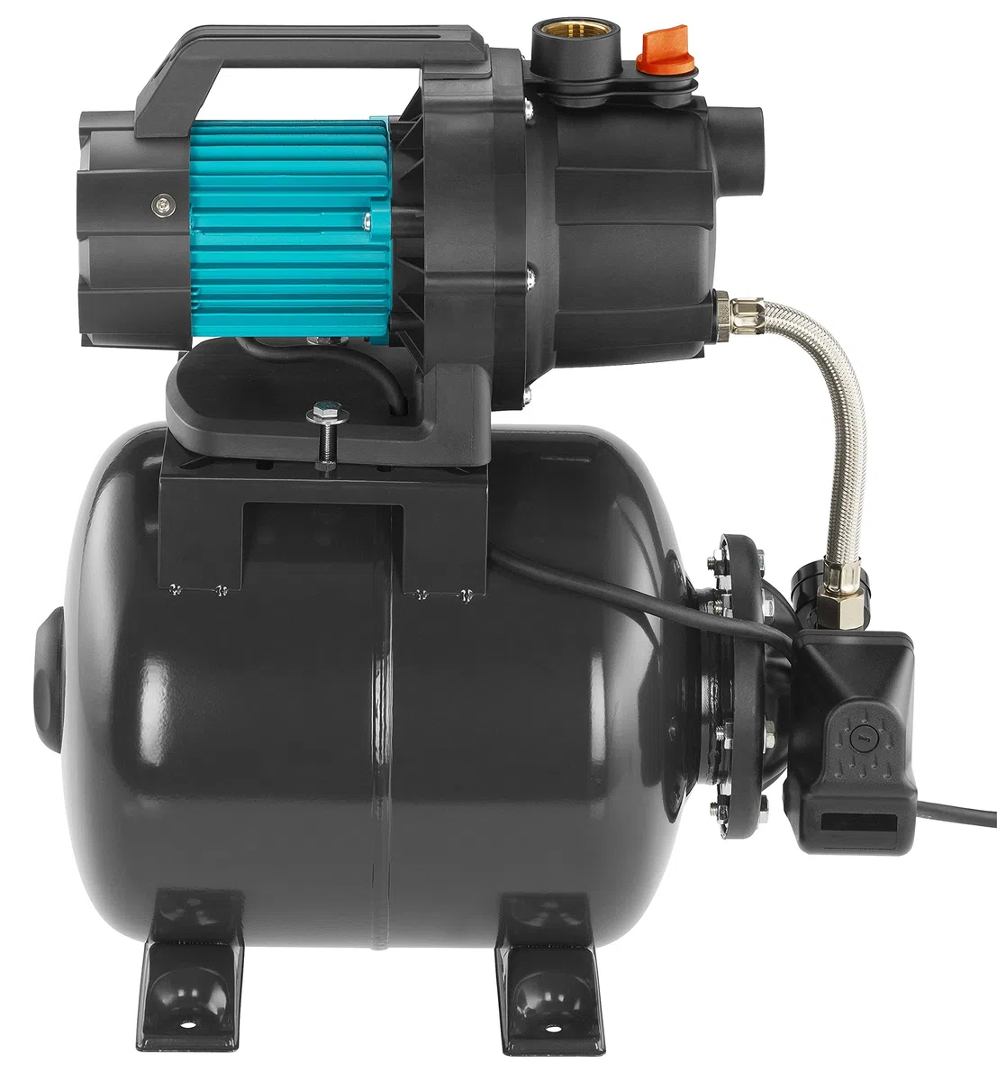 Gardena Hauswasserwerk 3700/4: Pumpe zur Hauswasserversorgung mit 19l Tank & Güde 94460 Schmutzfilter Kurz Sandfilter Vorsatzfilter, 1 Stück (1er Pack)