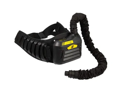 ESAB Sentinel A60 Air mit ESAB EPR-X1 PAPR Schweißhelm mit Luftreiniger/Frischlufteinheit komplett