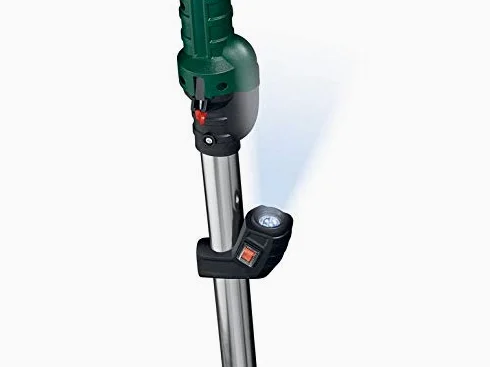 Parkside Wand- und Deckenschleifer PWDS 920 A1, 710 W, 225 mm, 800 - 1800 U/min, inkl. 6 Schleifscheiben, 4 m Schlauch, Aluminium-Teleskopwelle, 145 - 170 cm