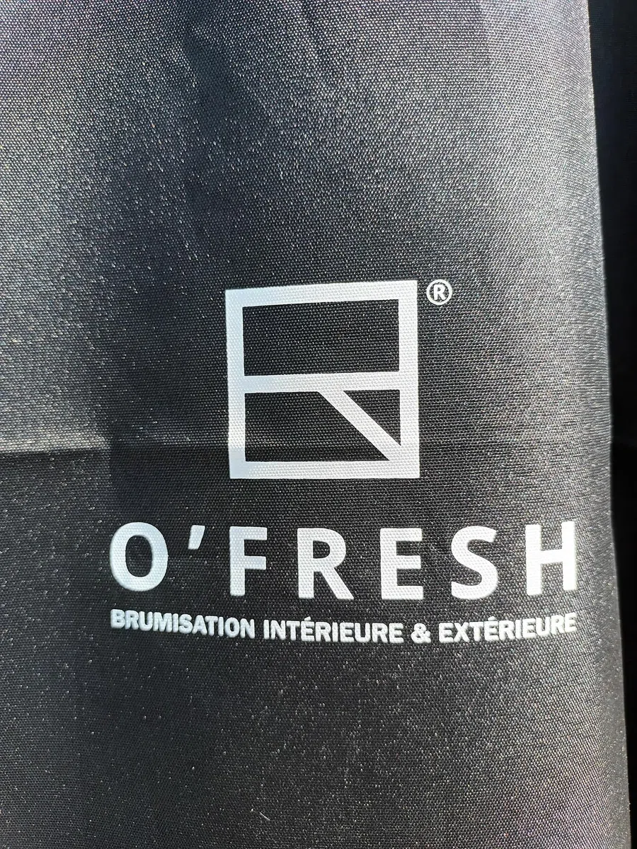 O'FRESH Premium-Schutzhülle für den Nebel Ventilator im Freien - Schützt Ihren Ventilator vor Witterungseinflüssen. Spruhnebel Ventilator