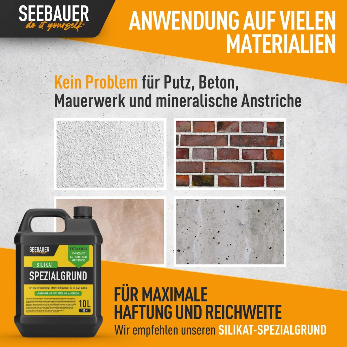 Kalkfarbe Beige für Innen 10L (No. 003 Orchid Dream) - Antibakterielle Innenfarbe für Putz, Beton & Mauerwerk - Atmungsaktive Mineralfarbe