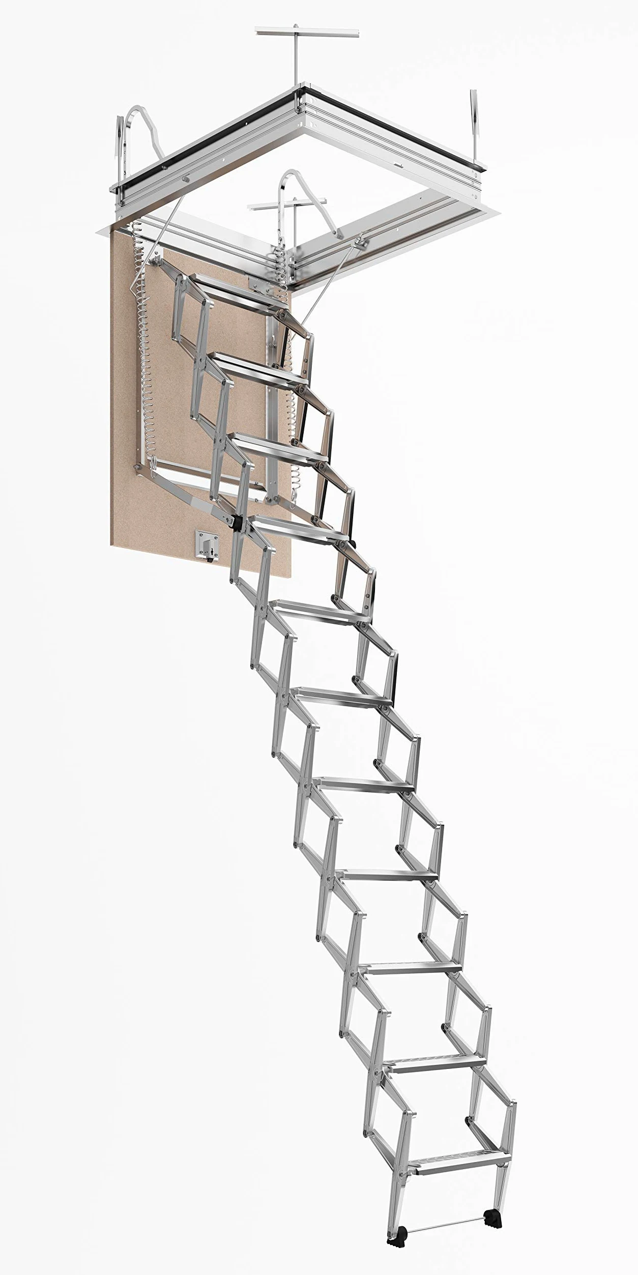 Scherentreppe | Stufenseite 50 | 50x80 H=276-300 cm