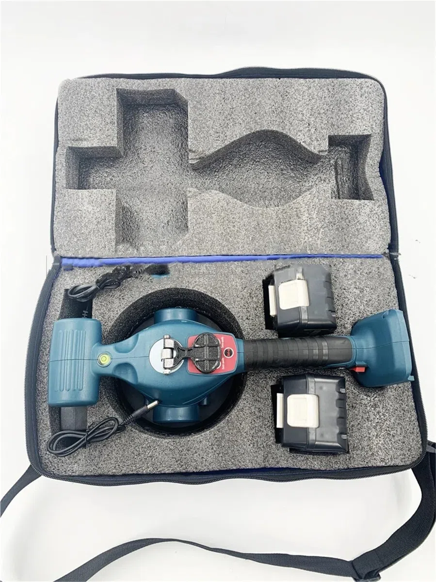 Fliesenverlegemaschine, 21 V wiederaufladbarer Fliesenrüttler, intelligente Lithium-Ebene, Fertigermaschine, Fliesenapplikator, Werkzeuge for Verlegen von Keramikfliesen