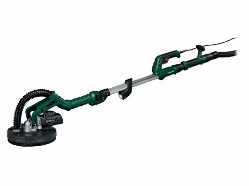 Parkside Wand- und Deckenschleifer PWDS 920 A1, 710 W, 225 mm, 800 - 1800 U/min, inkl. 6 Schleifscheiben, 4 m Schlauch, Aluminium-Teleskopwelle, 145 - 170 cm