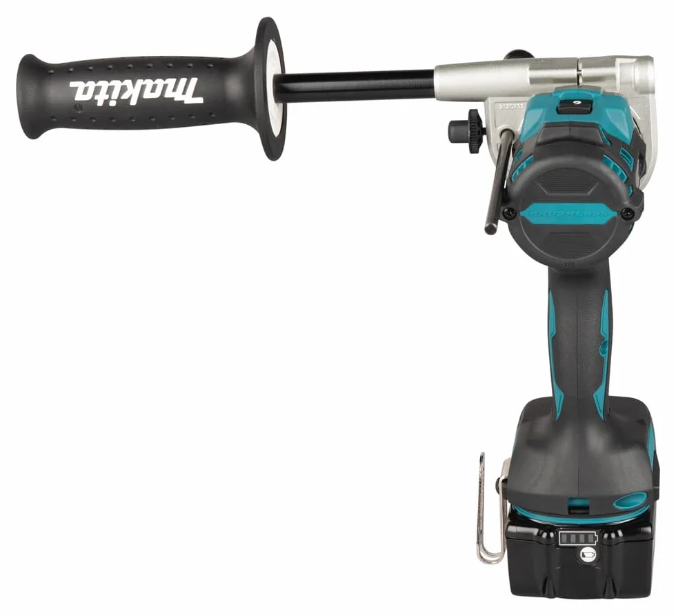 Makita Akku-Schlagbohrschrauber DHP492Z 18V - Bürstenloser Schlagbohrschrauber, 130 Nm Drehmoment, 2 Gänge, LED-Licht, ohne Akku & Ladegerät