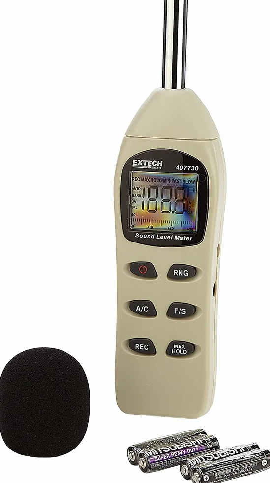Extech Digitaler Schallpegelmesser, 1 Stück, 407730