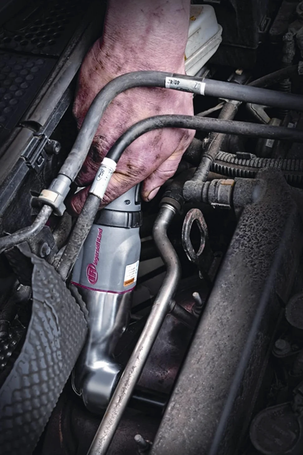 Ingersoll-Rand Druckluft-Ratschenschrauber 2025MAX, 1/2" leistungsstarker pneumatischer Winkelschlagschrauber, 244 Nm und 7100 U/min