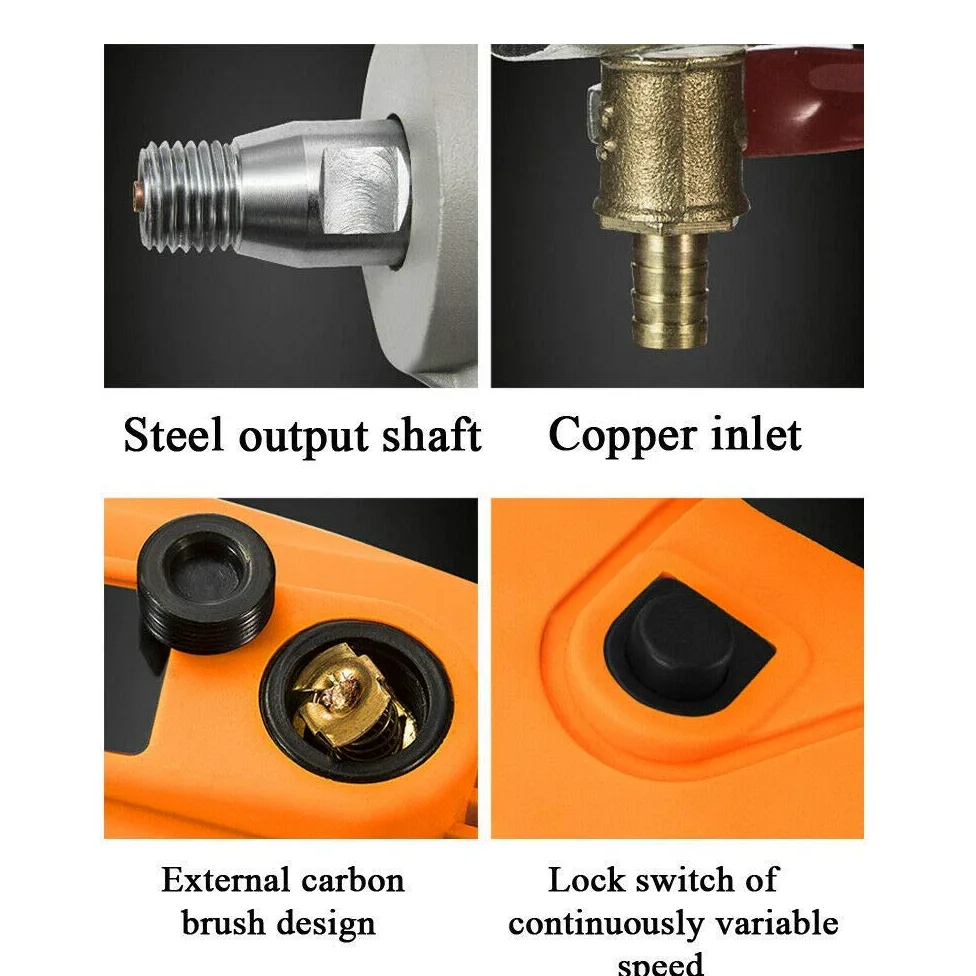 Fayelong Diamant-Kern-Bohrmaschine Kernbohrgerät Bohrmaschine Kernbohrmaschine 7.1 Zoll 180 Millimeter Für Diamant-konkretes Bohrendes Bohren Nass/Trocken Bohren 3000W 220V