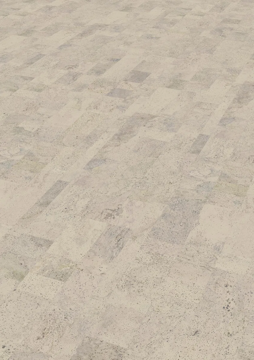 1 Paket (1,95m²) Korkboden/Fertigparkett/Korkfertigparkett - Auriga creme