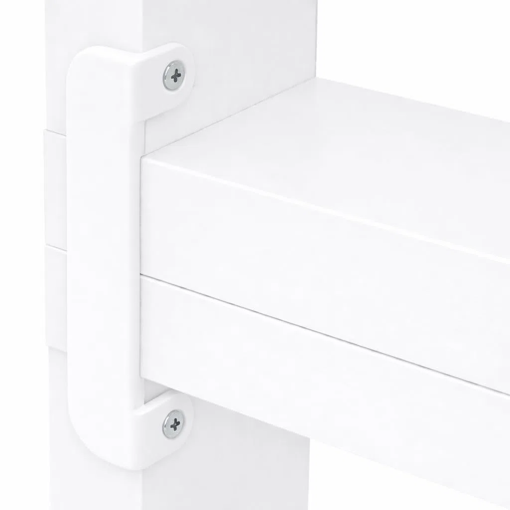 2X Verbinder passend für IKEA Kallax Regale Rückseite Verbindungsstück Weiß