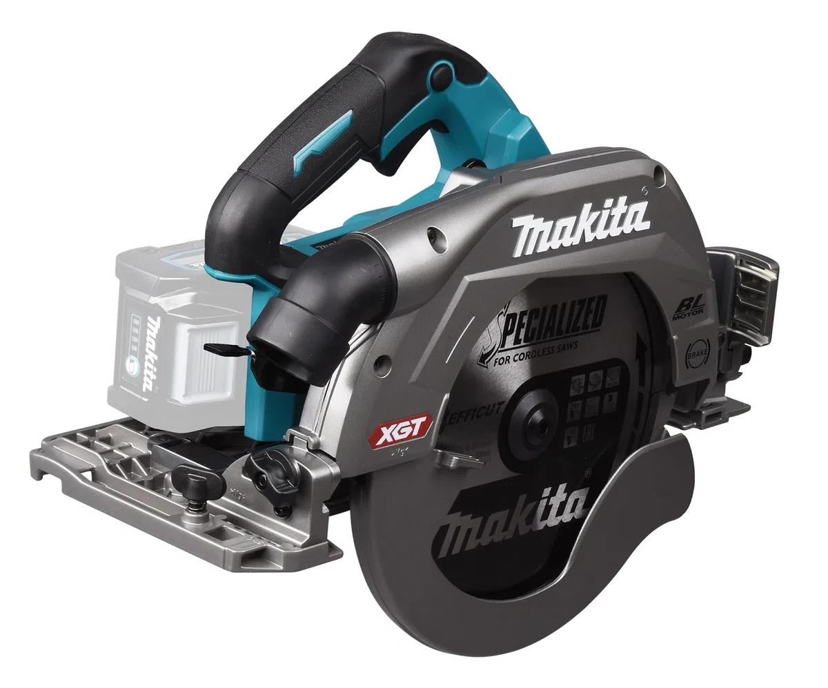 Makita HS009GZ Akku-Handkreissäge 40V max. (ohne Akkus, ohne Ladegerät), Petrol