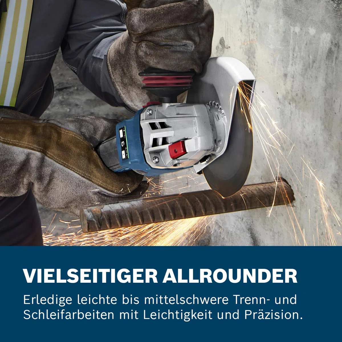 Bosch Professional 18V System Akku-Winkelschleifer GWS 18V-11 (Scheibendurchmesser 125 mm) ohne Drehzahlauswahl