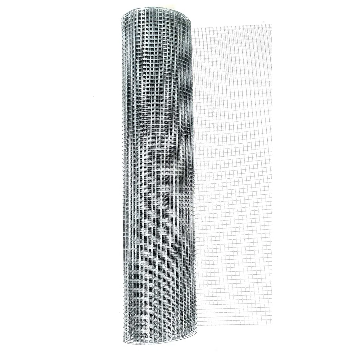 Garmix Volierendraht Verzinkt 25x25mm Drahtgitter 4-Eck Maschendraht (100cm x 25m, 1,45mm)