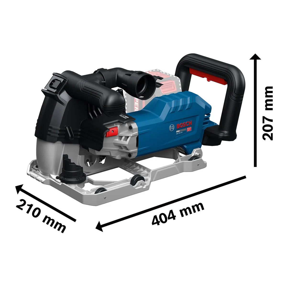 Bosch PRO 18V System Akku-Mauernutfräse GNF18V-40 (inkl. L-BOXX 238)