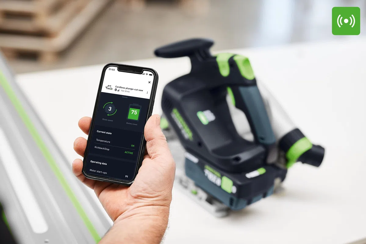 Festool Akku-Tauchsäge TSC 55 KSEB-Basic-FS