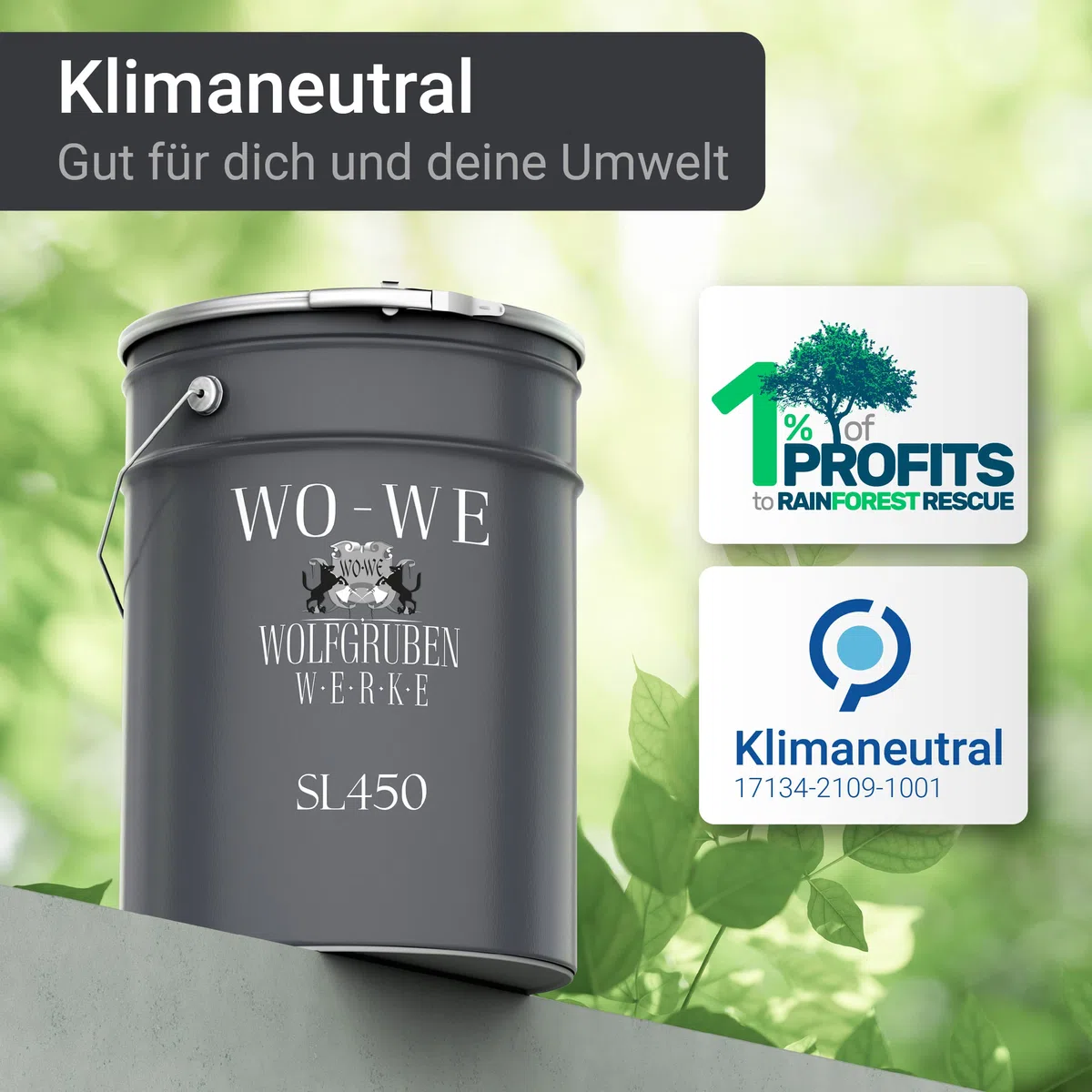 WO-WE 2K Poolfarbe Poolbeschichtung Schwimmbadfarbe - Lichtblau wie RAL 5012-5Kg