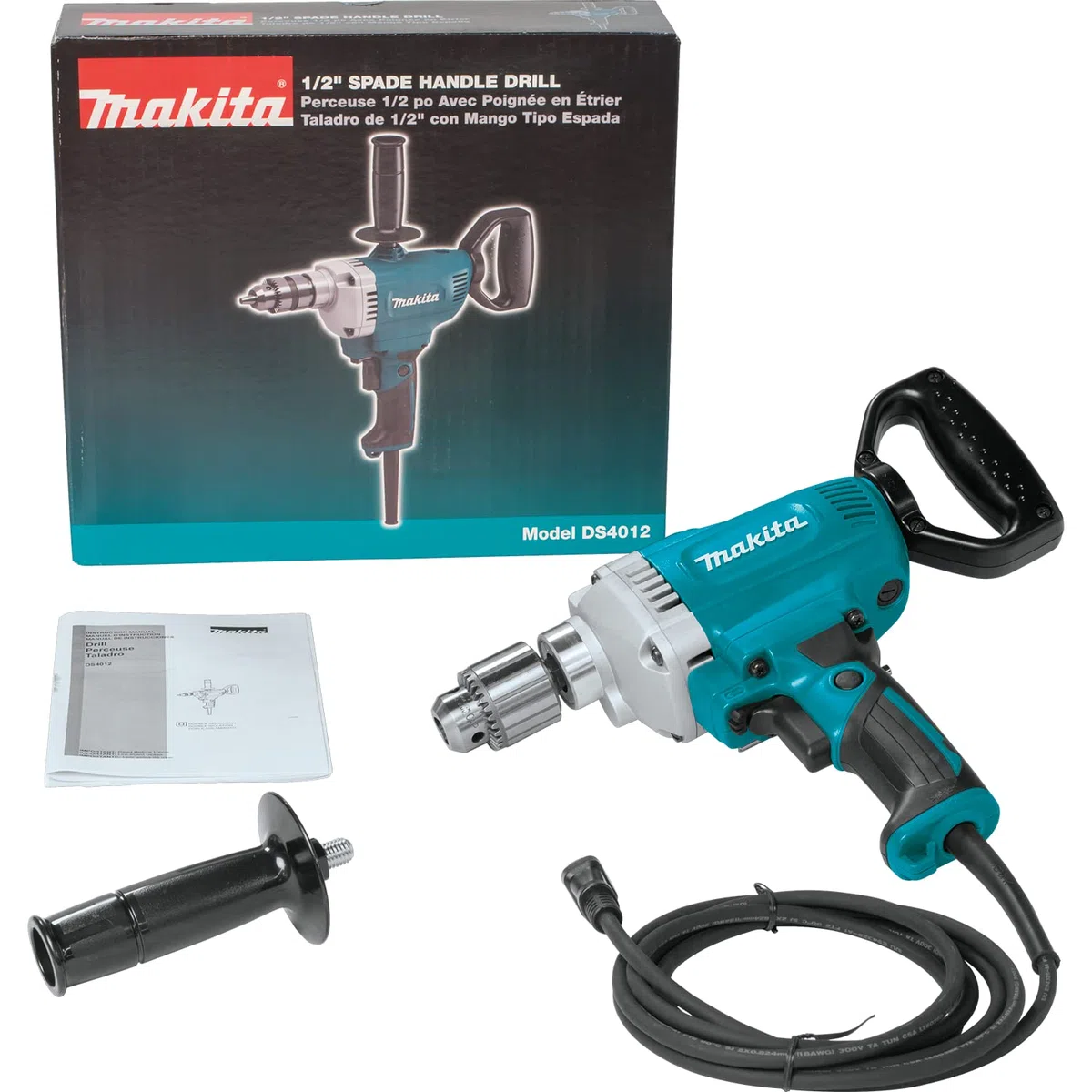 Makita DS4012 Elektro Bohrmaschine 750 W - Solo