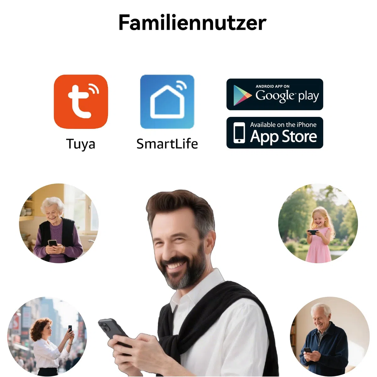 1080p Video Türsprechanlage mit Türöffner für Einfamilienhäuser mit 2- Monitoren,Nachtsicht, Zwei-Wege-Audio, Bewegungserkennung, Entsperren, Aufzeichnen, Überwachen