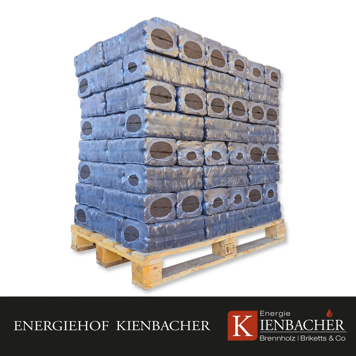 Torfbriketts 1000kg Biokohle Braunkohle Union Gluthalter Kamin Ofen Brenn Holz Heiz Kohle Rekord Briketts | Energie Kienbacher