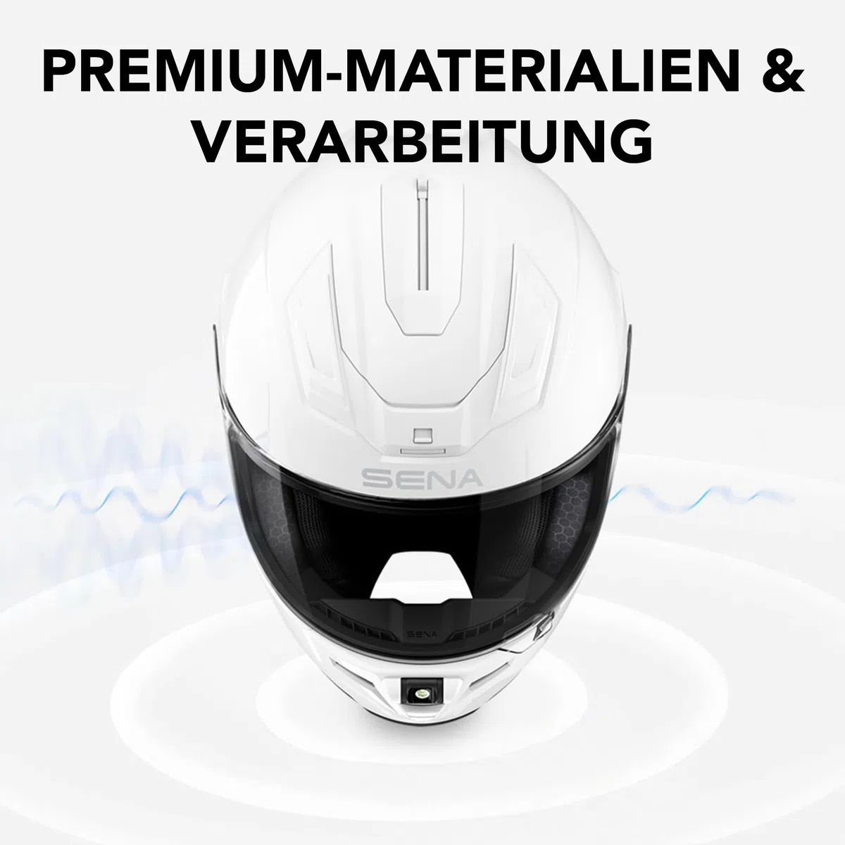 Sena Phantom XB Integral-Smart-Motorradhelm mit integrierter Kommunikation und akustischen Audiokammern