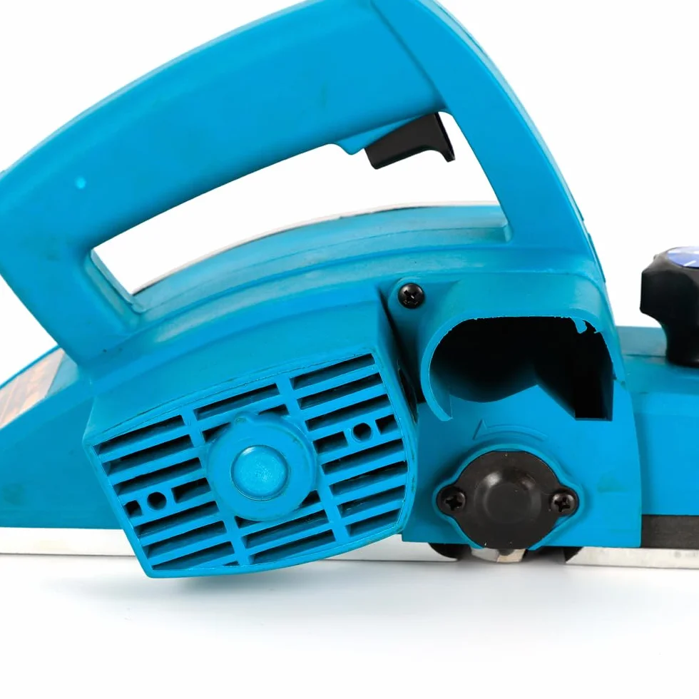 Elektrohobel 800W, 16000 U/min Elektro Hobelmaschine mit 2 Hobelmessern, Leiser Handhobel Elektrisch für Holz zum Schleifen & Schneiden, für Präzise Fasenarbeiten