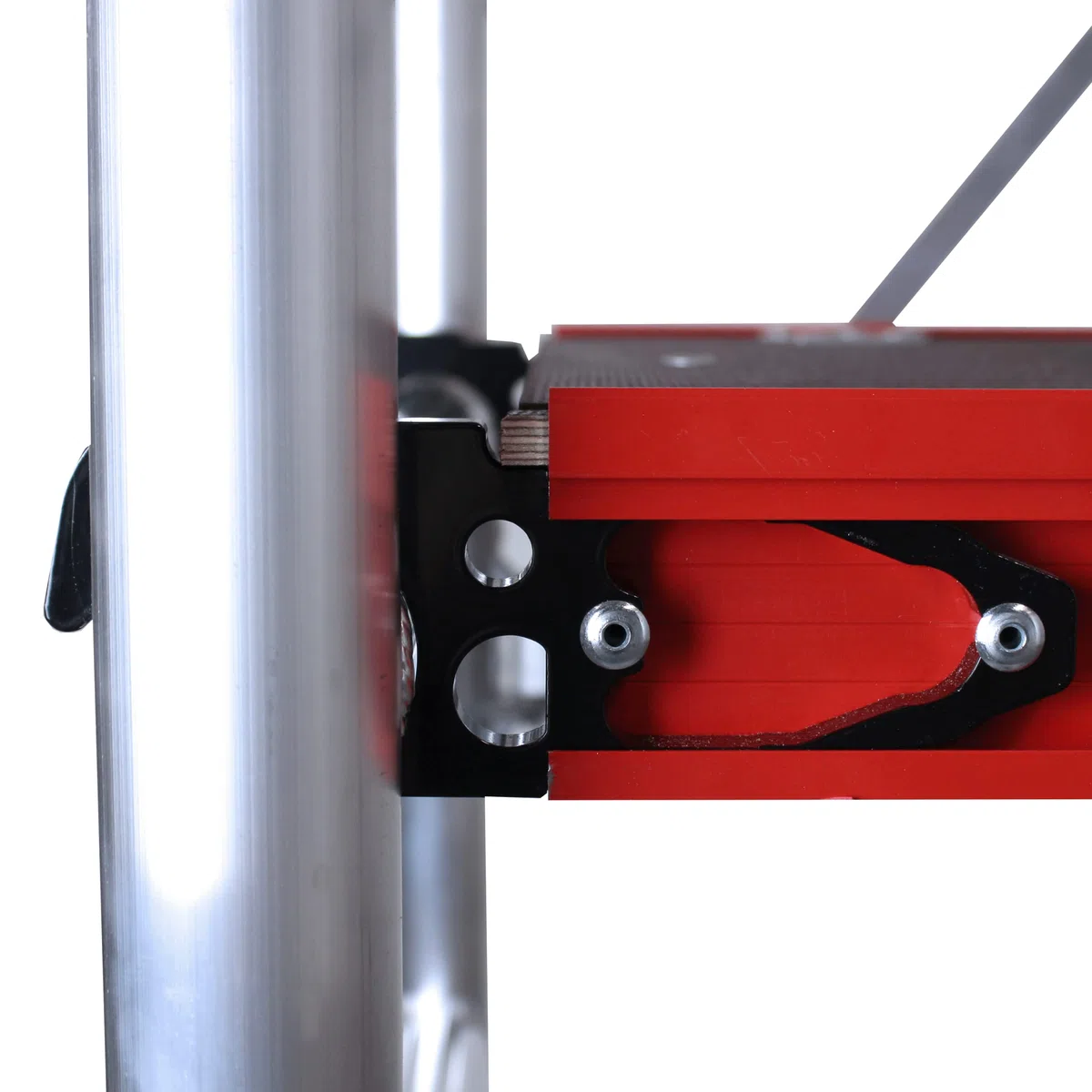 Alumexx FS 75 Klappgerüst (Red-Line) - Zimmergerust - Arbeitsgerüst - Baugerüst - Alu Gerüst - Roll Gerüst - Tragfähigkeit: 375 kg (Type A + B (4m Arbeitshöhe))